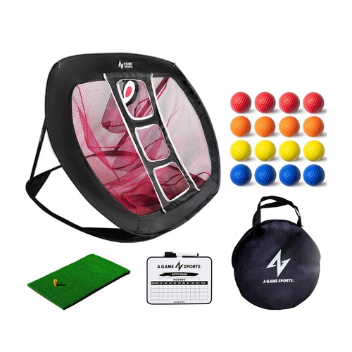 Golf chipping net with - golf,