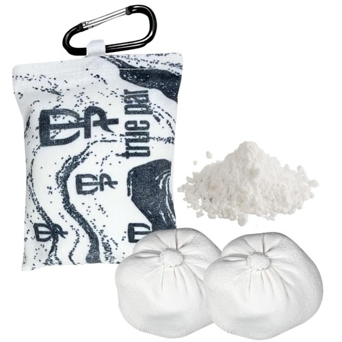 Refillable disc golf chalk - disc,